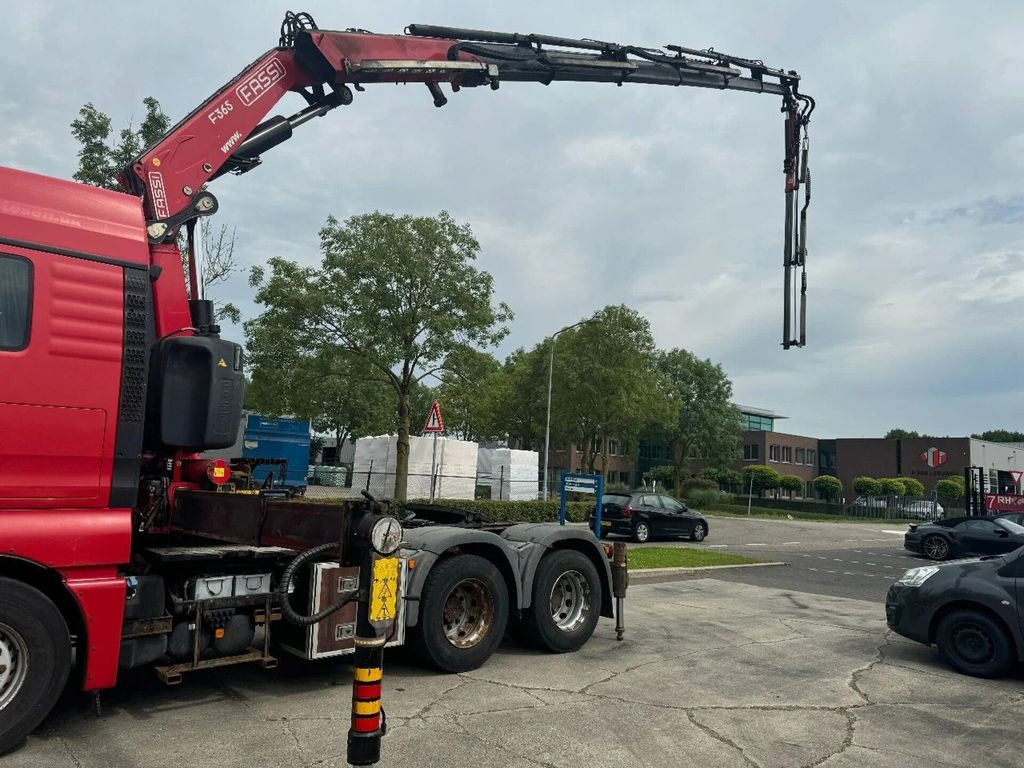 MAN TGX 28.440 XLX EURO 6 6X2 + FASSI F365 + FLYJIB - 크레인 트럭 : 사진 3 MAN TGX 28.440 XLX EURO 6 6X2 + FASSI F365 + FLYJIB - 크레인 트럭 : 사진 3
