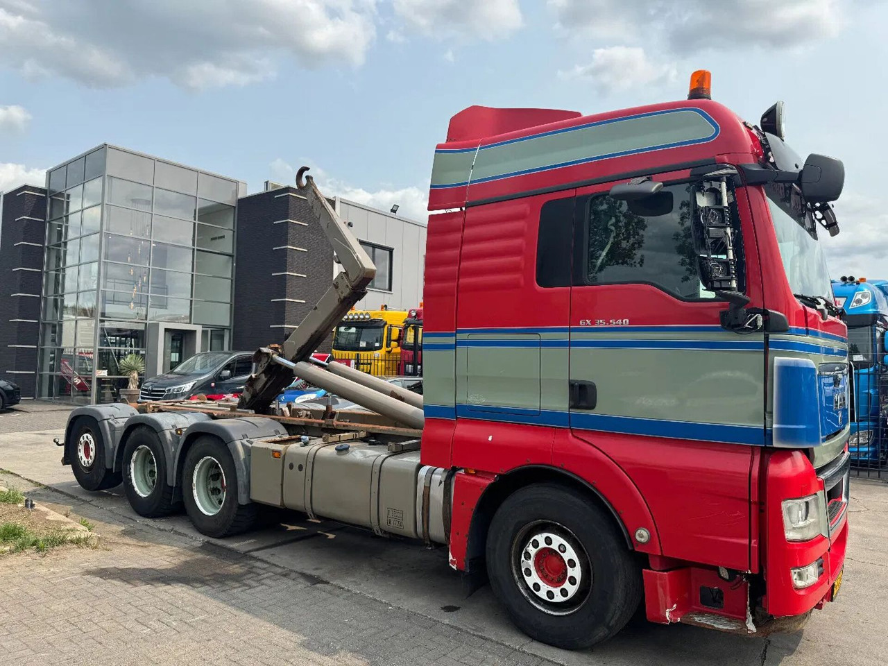 MAN TGX 35.540 - 8X4 - EURO 5 + AJK HOOK + LIFT/STEE - 후크 리프트 트럭 : 사진 3 MAN TGX 35.540 - 8X4 - EURO 5 + AJK HOOK + LIFT/STEE - 후크 리프트 트럭 : 사진 3