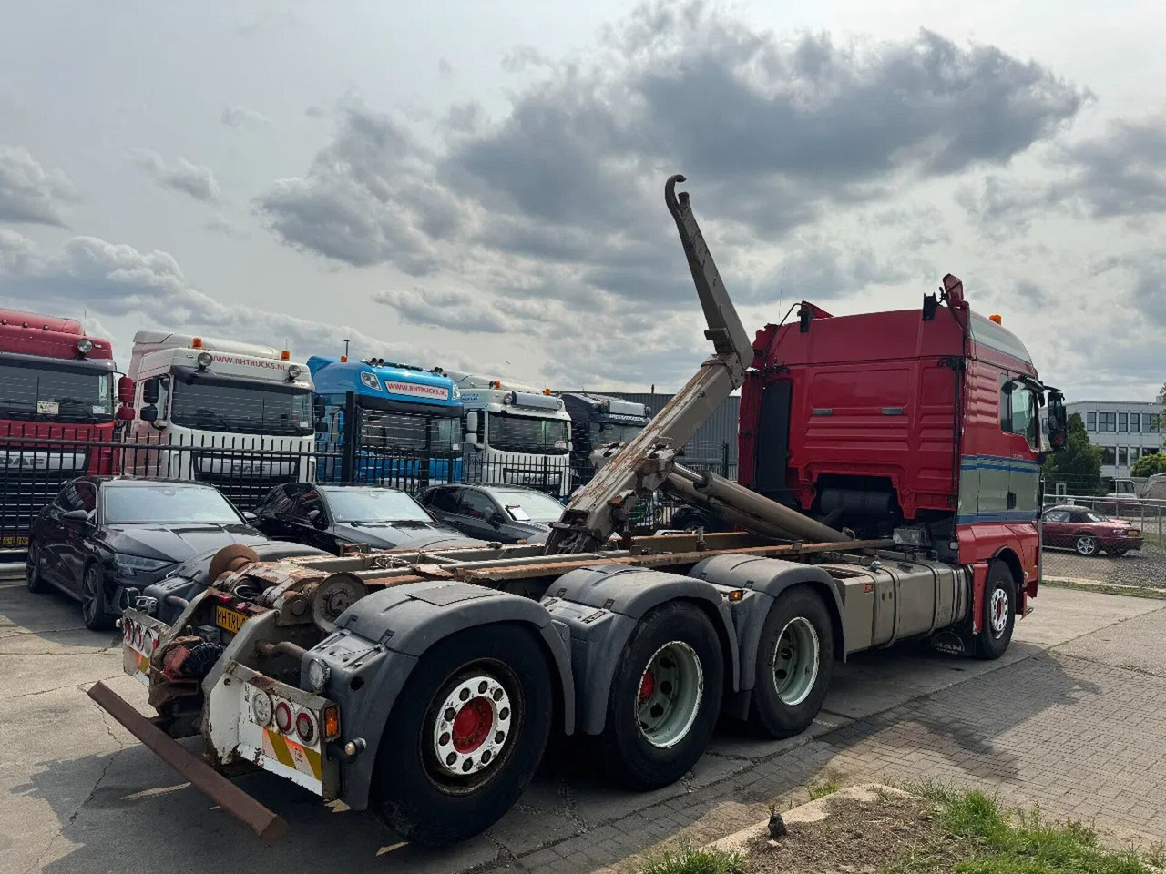 MAN TGX 35.540 - 8X4 - EURO 5 + AJK HOOK + LIFT/STEE - 후크 리프트 트럭 : 사진 4 MAN TGX 35.540 - 8X4 - EURO 5 + AJK HOOK + LIFT/STEE - 후크 리프트 트럭 : 사진 4