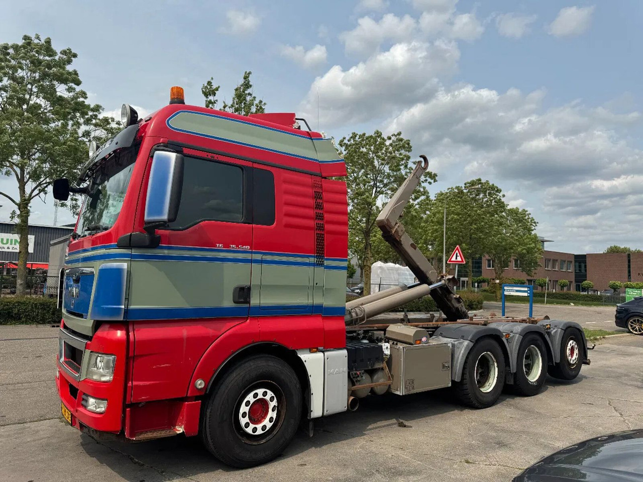 MAN TGX 35.540 - 8X4 - EURO 5 + AJK HOOK + LIFT/STEE - 후크 리프트 트럭 : 사진 1 MAN TGX 35.540 - 8X4 - EURO 5 + AJK HOOK + LIFT/STEE - 후크 리프트 트럭 : 사진 1
