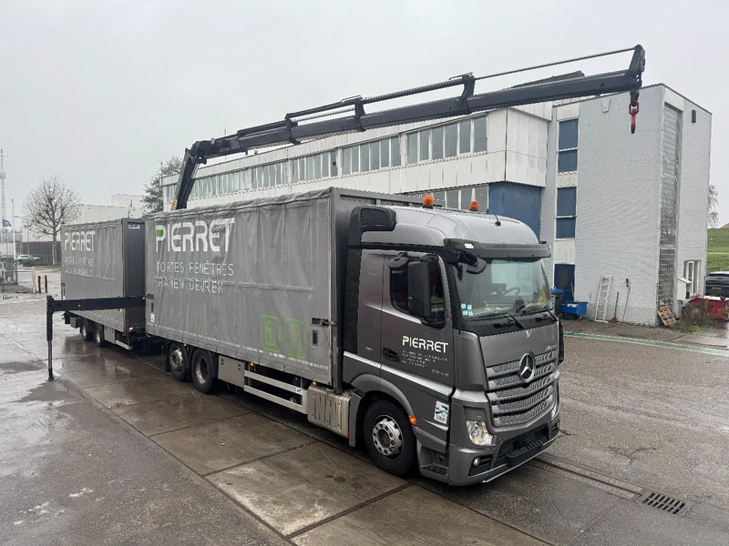 Mercedes-Benz Actros 2645 PALFINGER PK 19 + REMOTE CONTROL + ROYEN HANGER COMPLETE 2017! - 커튼사이더 트럭, 크레인 트럭 : 사진 3 Mercedes-Benz Actros 2645 PALFINGER PK 19 + REMOTE CONTROL + ROYEN HANGER COMPLETE 2017! - 커튼사이더 트럭, 크레인 트럭 : 사진 3