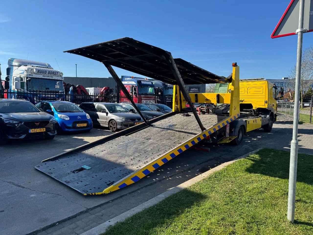 Mercedes-Benz Atego 1524 4X2 EURO 6 FALKOM DOUBLE DECK + WINCH - 견인 트럭 : 사진 5 Mercedes-Benz Atego 1524 4X2 EURO 6 FALKOM DOUBLE DECK + WINCH - 견인 트럭 : 사진 5