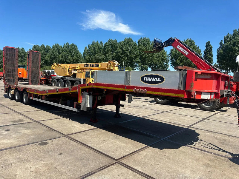 Nooteboom MCO-48-03 FORCED STEERING, 3,5 M EXTENDABLE, LIFTING DECK, WINCH, DUBBLE HYDRAULIC RAMPS - 저하대 세미 트레일러 : 사진 3 Nooteboom MCO-48-03 FORCED STEERING, 3,5 M EXTENDABLE, LIFTING DECK, WINCH, DUBBLE HYDRAULIC RAMPS - 저하대 세미 트레일러 : 사진 3