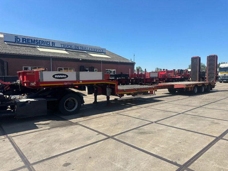 Nooteboom MCO-48-03 FORCED STEERING, 3,5 M EXTENDABLE, LIFTING DECK, WINCH, DUBBLE HYDRAULIC RAMPS - 저하대 세미 트레일러 : 사진 1 Nooteboom MCO-48-03 FORCED STEERING, 3,5 M EXTENDABLE, LIFTING DECK, WINCH, DUBBLE HYDRAULIC RAMPS - 저하대 세미 트레일러 : 사진 1