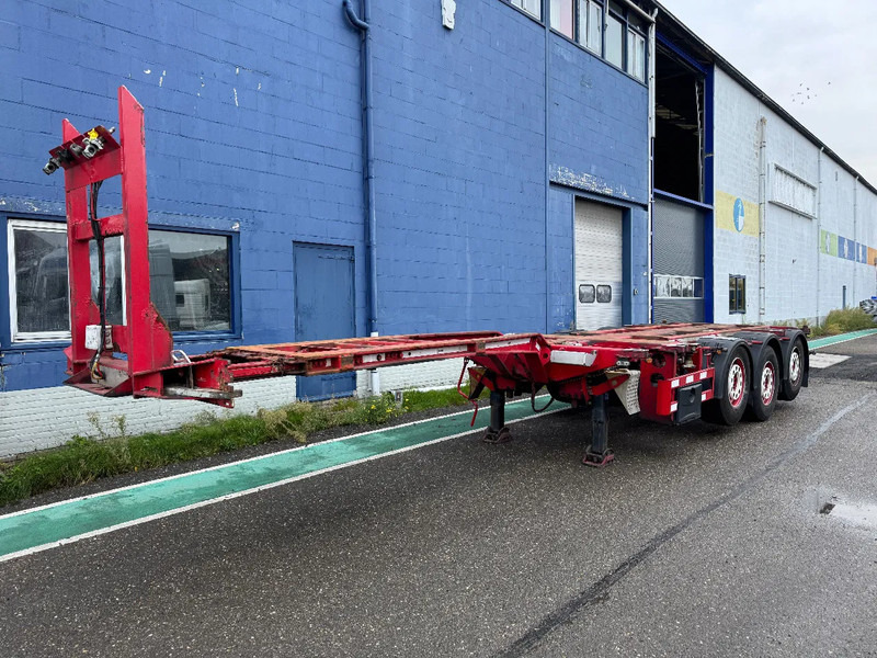 Pacton T3 010 MULTICHASSIS DISC BRAKES SAF AXLES 2X LIFT AXLE - 컨테이너 운반 장치/ 스와프 보디 세미 트레일러 : 사진 1 Pacton T3 010 MULTICHASSIS DISC BRAKES SAF AXLES 2X LIFT AXLE - 컨테이너 운반 장치/ 스와프 보디 세미 트레일러 : 사진 1