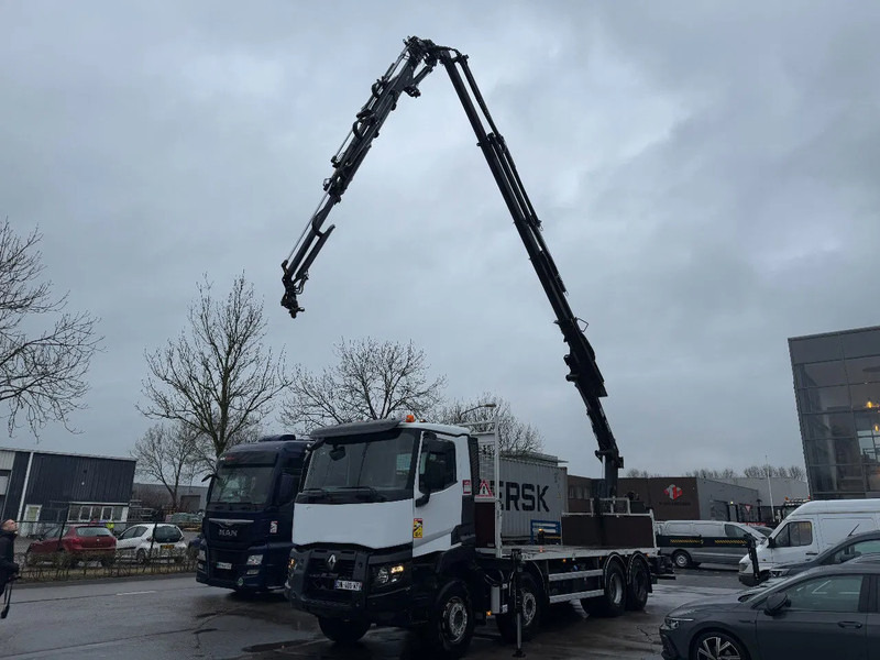 Renault C430 8X4 - EURO 6 + HIAB 288 E-5 + JIB 70X-4 + REMOTE + FULL STEEL SUSP. TÜV TILL 12-2025 - 크레인 트럭 : 사진 3 Renault C430 8X4 - EURO 6 + HIAB 288 E-5 + JIB 70X-4 + REMOTE + FULL STEEL SUSP. TÜV TILL 12-2025 - 크레인 트럭 : 사진 3