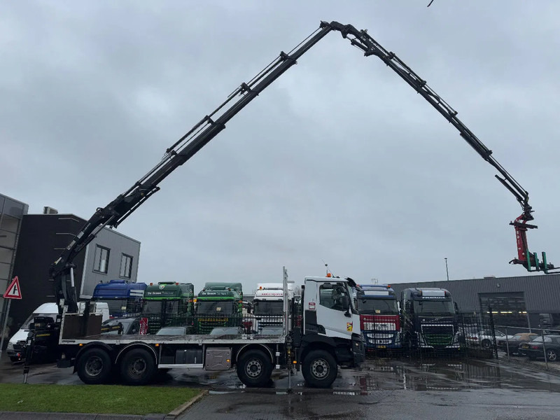 Renault C430 8X4 - EURO 6 + HIAB 288 E-5 + JIB 70X-4 + REMOTE + FULL STEEL SUSP. TÜV TILL 12-2025 - 크레인 트럭 : 사진 1 Renault C430 8X4 - EURO 6 + HIAB 288 E-5 + JIB 70X-4 + REMOTE + FULL STEEL SUSP. TÜV TILL 12-2025 - 크레인 트럭 : 사진 1