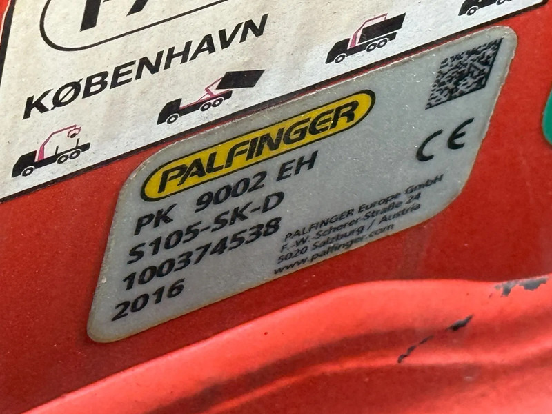 크레인 트럭 Scania G370 4X4 EURO 6 + 3-SIDE TIPPER + PALFINGER PK9002 + REMOTE : 사진 8