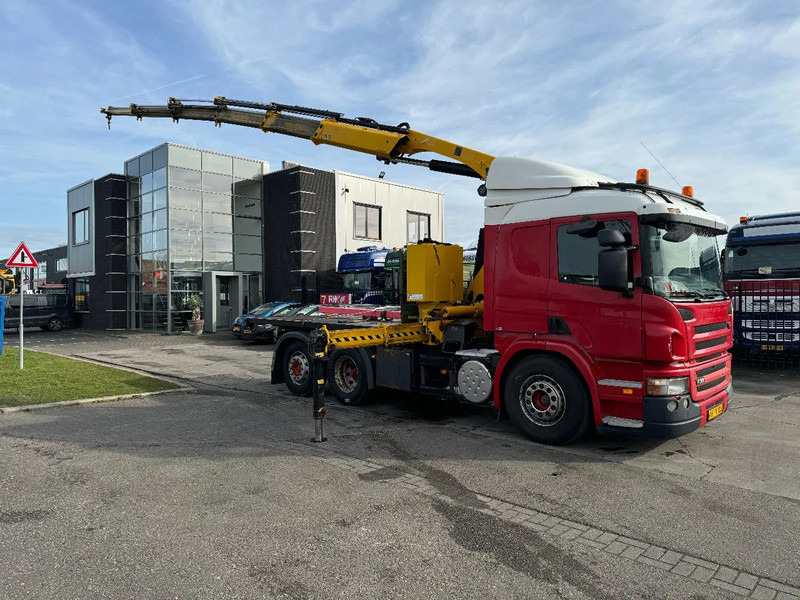 Scania P380 6X2 HIAB 288 + REMOTE CONTROL + PLATEAU - 크레인 트럭 : 사진 2 Scania P380 6X2 HIAB 288 + REMOTE CONTROL + PLATEAU - 크레인 트럭 : 사진 2
