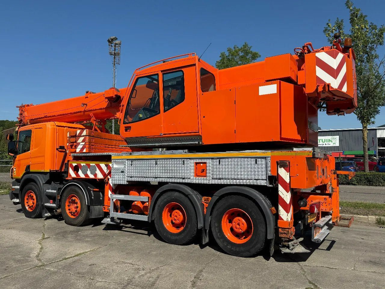 Scania P380 8X4 + FAUN HK40 + FLYJIB + BALLASTBL. 6,9 T - 크레인 트럭 : 사진 4 Scania P380 8X4 + FAUN HK40 + FLYJIB + BALLASTBL. 6,9 T - 크레인 트럭 : 사진 4
