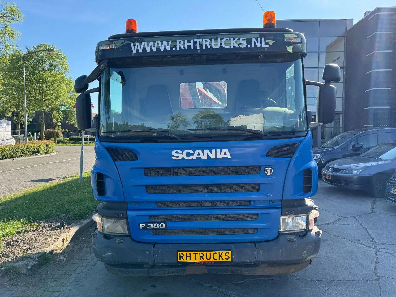 Scania P380 8X4 PALFINGER HOOK + PALFINGER PK16502 + RE - 크레인 트럭 : 사진 5 Scania P380 8X4 PALFINGER HOOK + PALFINGER PK16502 + RE - 크레인 트럭 : 사진 5