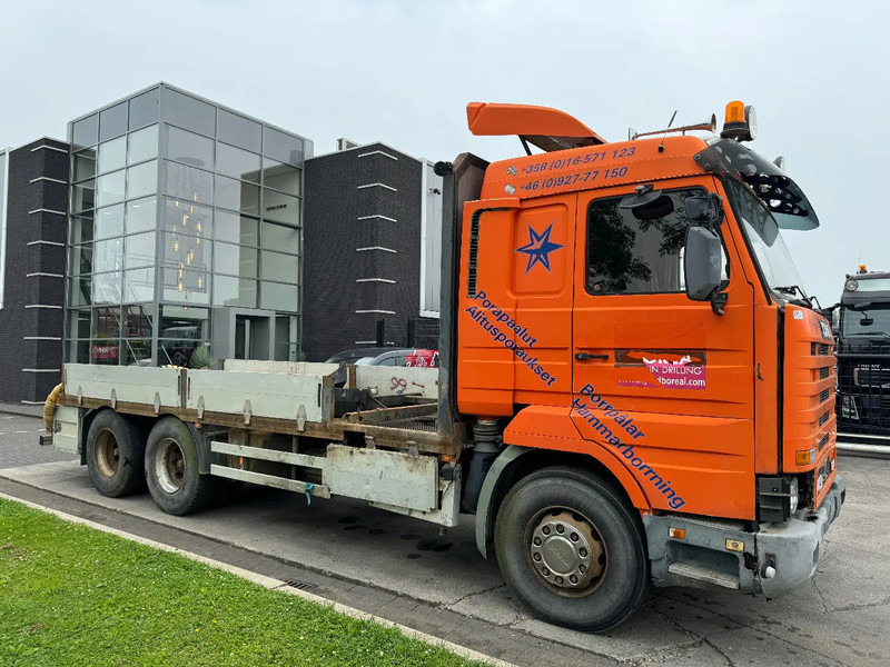 Scania R143-500 V8 6X4 + MANUAL GEARBOX - 드롭사이드/ 플랫베드 트럭 : 사진 3 Scania R143-500 V8 6X4 + MANUAL GEARBOX - 드롭사이드/ 플랫베드 트럭 : 사진 3