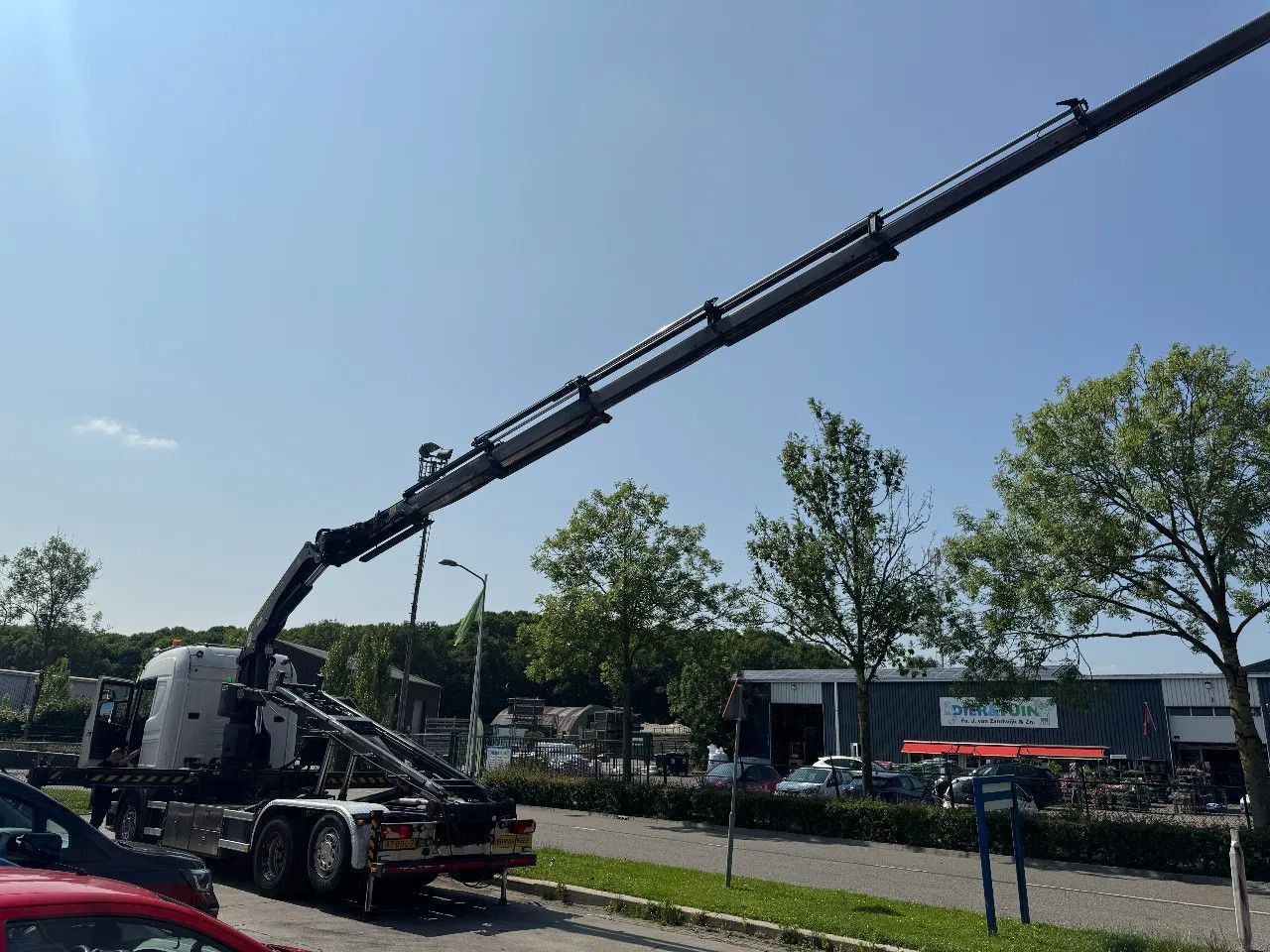 Scania R450 6X2 - EURO 6 + PALFINGER PK 32002-SH + REMO - 후크 리프트 트럭, 크레인 트럭 : 사진 5 Scania R450 6X2 - EURO 6 + PALFINGER PK 32002-SH + REMO - 후크 리프트 트럭, 크레인 트럭 : 사진 5