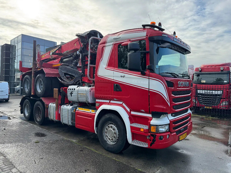 크레인 트럭 Scania R580 V8 6X4 EPSILON S270L88 2 AXLE HANGER : 사진 19