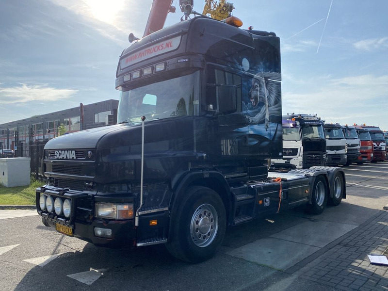 Scania T164-580 V8 6X2 + RETARDER + KIEPHYDRAULIEK - EURO 3 - MANUAL GEAR - 트랙터 유닛 : 사진 4 Scania T164-580 V8 6X2 + RETARDER + KIEPHYDRAULIEK - EURO 3 - MANUAL GEAR - 트랙터 유닛 : 사진 4
