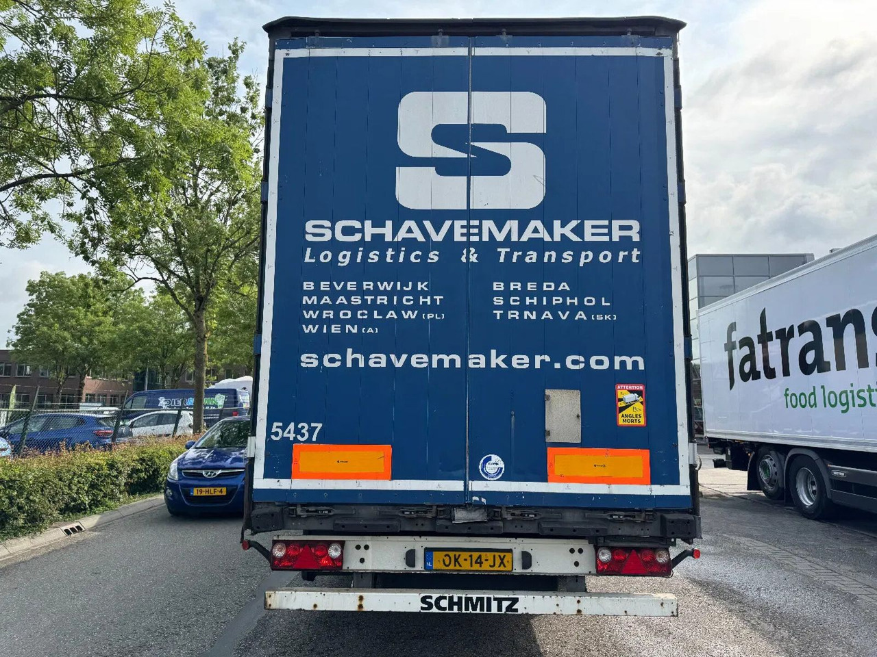 Schmitz Cargobull SCS 24/L - 3 AXLE SAF MEGA - 커튼사이더 세미 트레일러 : 사진 4 Schmitz Cargobull SCS 24/L - 3 AXLE SAF MEGA - 커튼사이더 세미 트레일러 : 사진 4