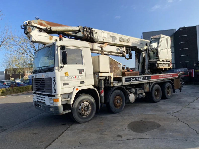 Volvo F 12 8X4 + CORMACH 87000 CRANE - 8.642 HOURS - 크레인 트럭 : 사진 4 Volvo F 12 8X4 + CORMACH 87000 CRANE - 8.642 HOURS - 크레인 트럭 : 사진 4
