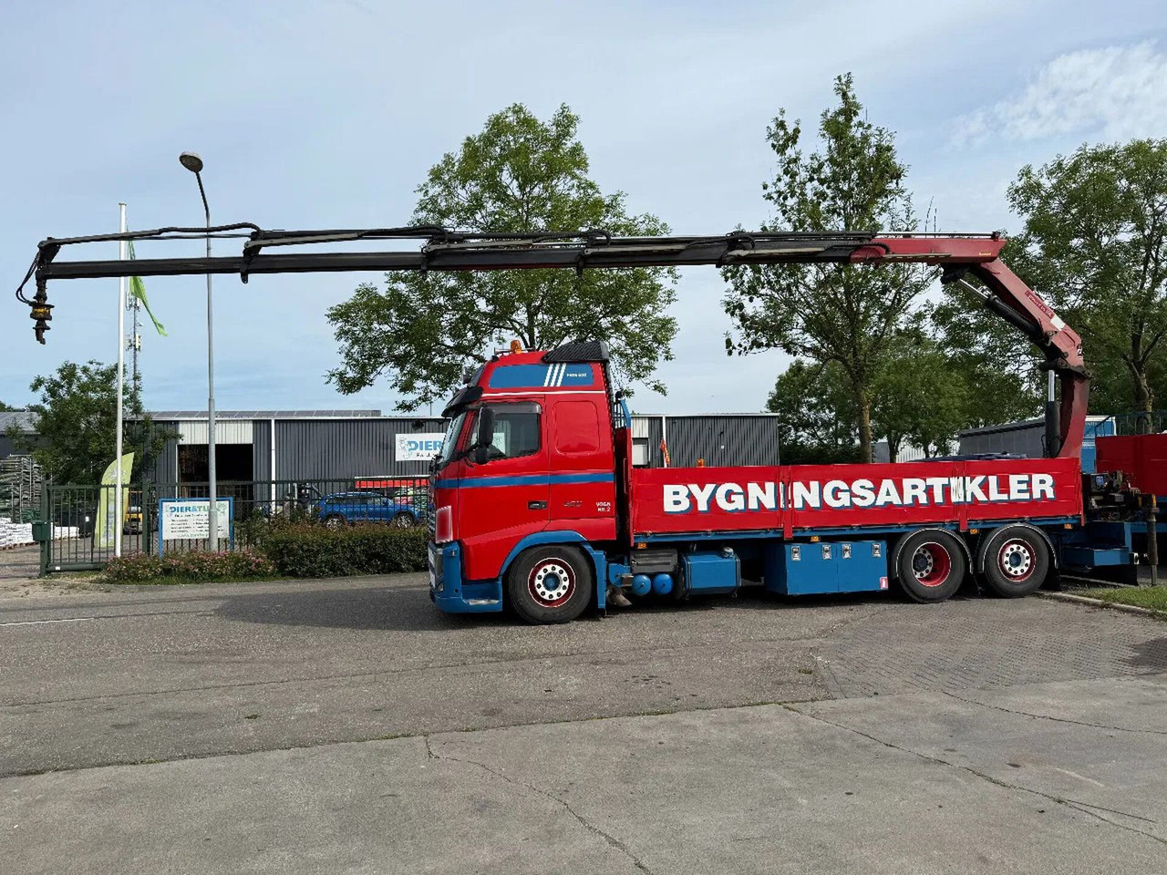 Volvo FH 600 - 6X2 - EURO 5 + HMF 2420 K5 + REMOTE - 드롭사이드/ 플랫베드 트럭, 크레인 트럭 : 사진 1 Volvo FH 600 - 6X2 - EURO 5 + HMF 2420 K5 + REMOTE - 드롭사이드/ 플랫베드 트럭, 크레인 트럭 : 사진 1