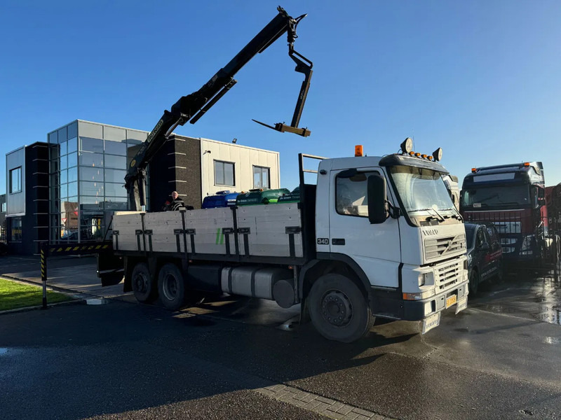 Volvo FM 12.340 6X2 - EURO 3 + PALFINGER PK15002 + LIFT/STEERING AXLE - 드롭사이드/ 플랫베드 트럭, 크레인 트럭 : 사진 3 Volvo FM 12.340 6X2 - EURO 3 + PALFINGER PK15002 + LIFT/STEERING AXLE - 드롭사이드/ 플랫베드 트럭, 크레인 트럭 : 사진 3