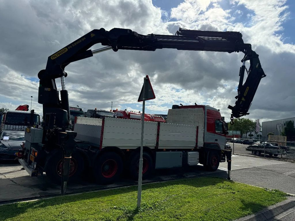 드롭사이드/ 플랫베드 트럭, 크레인 트럭 Volvo FMX 460 8X4 PALFINGER PK53002 + FLY JIP AN REMOT : 사진 9