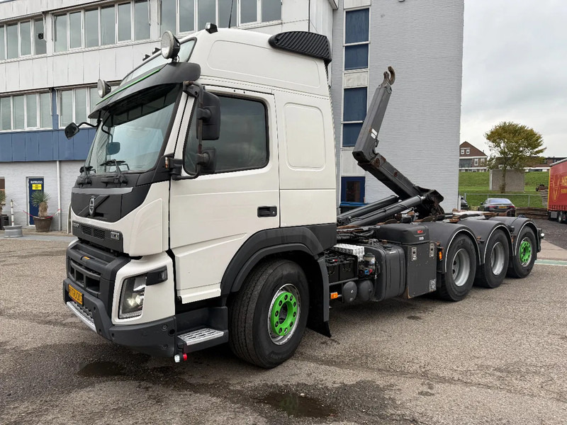 Volvo FMX 500 8x4 HOOKLIFT HIAB XR22SL61, LAST AXLE STEERING - 후크 리프트 트럭 : 사진 1 Volvo FMX 500 8x4 HOOKLIFT HIAB XR22SL61, LAST AXLE STEERING - 후크 리프트 트럭 : 사진 1