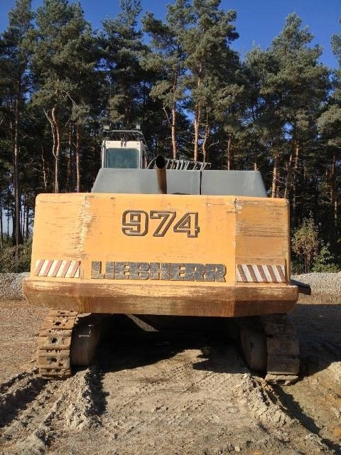 Liebherr R 974 B HD - 크롤러 굴삭기 : 사진 3 Liebherr R 974 B HD - 크롤러 굴삭기 : 사진 3