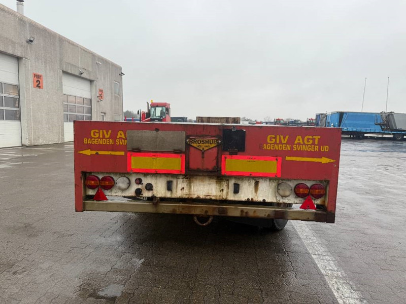 Broshuis Extendable / Ausziehbarer auflieger / Udtrækkelig - 드롭사이드/ 플랫베드 세미 트레일러 : 사진 4 Broshuis Extendable / Ausziehbarer auflieger / Udtrækkelig - 드롭사이드/ 플랫베드 세미 트레일러 : 사진 4