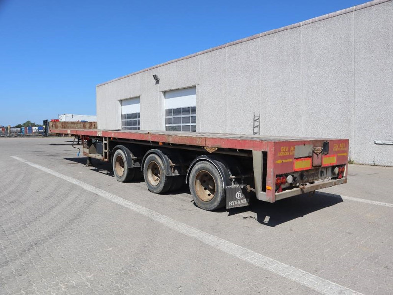 Broshuis Extendable / Ausziehbarer auflieger / Udtrækkelig - 드롭사이드/ 플랫베드 세미 트레일러 : 사진 4 Broshuis Extendable / Ausziehbarer auflieger / Udtrækkelig - 드롭사이드/ 플랫베드 세미 트레일러 : 사진 4