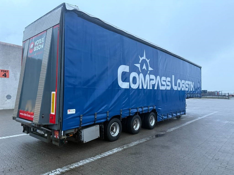 Kromhout Curtain stepdeck/Plane tiefbettauflieger/Nedbygget - 커튼사이더 세미 트레일러 : 사진 3 Kromhout Curtain stepdeck/Plane tiefbettauflieger/Nedbygget - 커튼사이더 세미 트레일러 : 사진 3