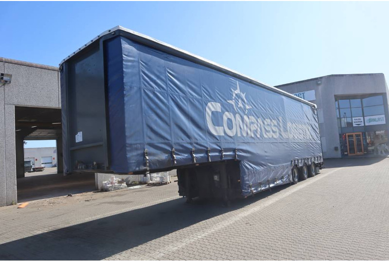 Kromhout Curtain stepdeck/Plane tiefbettauflieger/Nedbygget - 커튼사이더 세미 트레일러 : 사진 1 Kromhout Curtain stepdeck/Plane tiefbettauflieger/Nedbygget - 커튼사이더 세미 트레일러 : 사진 1