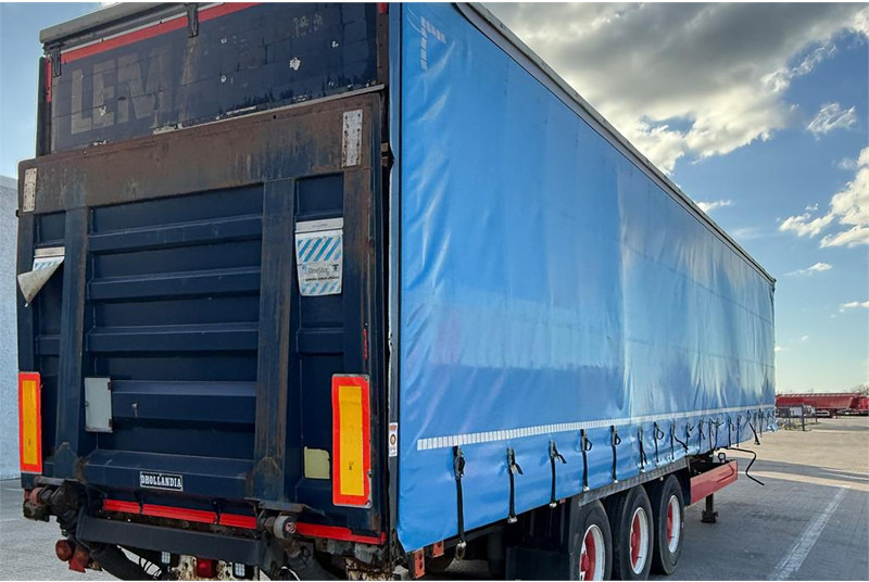 Krone 34 pl. - 커튼사이더 세미 트레일러 : 사진 4 Krone 34 pl. - 커튼사이더 세미 트레일러 : 사진 4