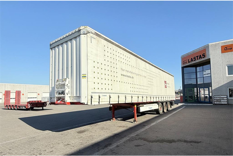 Krone 34 pl. - 커튼사이더 세미 트레일러 : 사진 1 Krone 34 pl. - 커튼사이더 세미 트레일러 : 사진 1