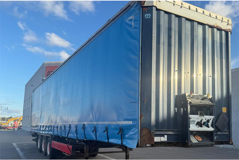 Krone 34 pl. - 커튼사이더 세미 트레일러 : 사진 2 Krone 34 pl. - 커튼사이더 세미 트레일러 : 사진 2