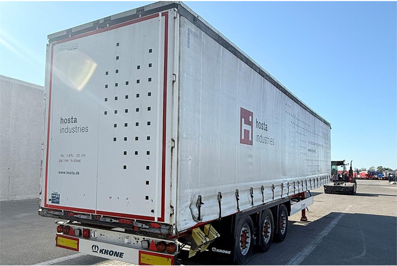 Krone 34 pl. - 커튼사이더 세미 트레일러 : 사진 4 Krone 34 pl. - 커튼사이더 세미 트레일러 : 사진 4