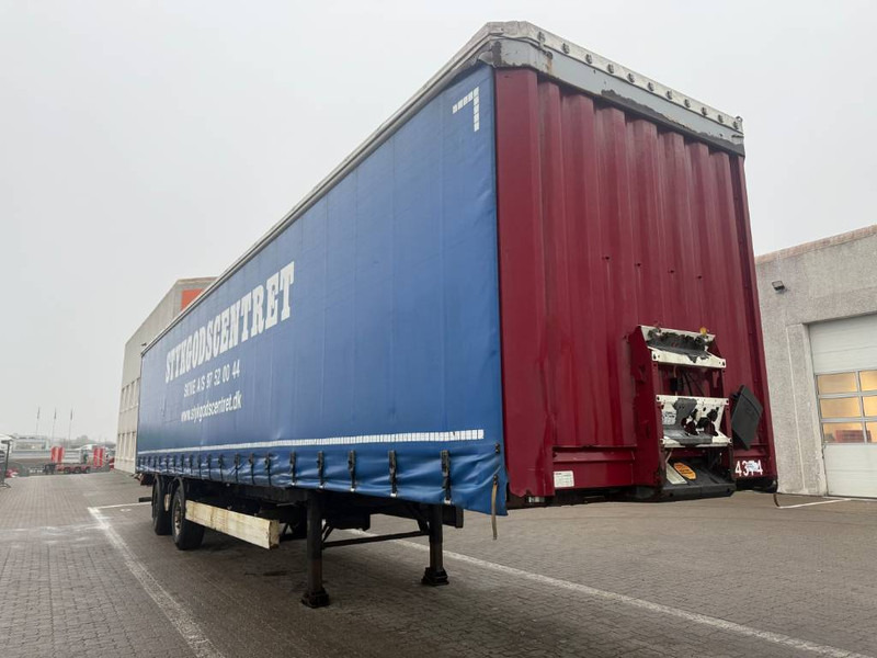 Krone City curtain / City-Plane / City gardin - 커튼사이더 세미 트레일러 : 사진 1 Krone City curtain / City-Plane / City gardin - 커튼사이더 세미 트레일러 : 사진 1