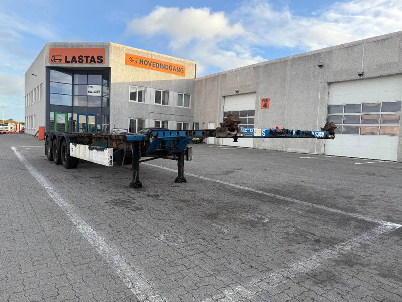 Krone Container chassis / Container-Fahrgestell / - 컨테이너 운반 장치/ 스와프 보디 세미 트레일러 : 사진 1 Krone Container chassis / Container-Fahrgestell / - 컨테이너 운반 장치/ 스와프 보디 세미 트레일러 : 사진 1