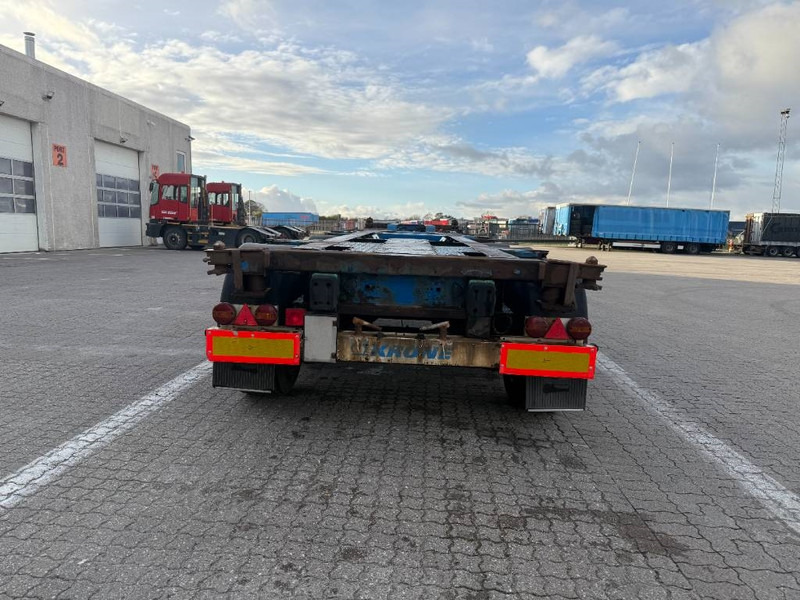 Krone Container chassis / Container-Fahrgestell / - 컨테이너 운반 장치/ 스와프 보디 세미 트레일러 : 사진 4 Krone Container chassis / Container-Fahrgestell / - 컨테이너 운반 장치/ 스와프 보디 세미 트레일러 : 사진 4