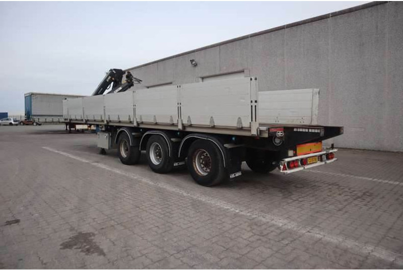 Van Hool Cranetrailer/Krantrailer/Kranauflieger - 드롭사이드/ 플랫베드 세미 트레일러 : 사진 4 Van Hool Cranetrailer/Krantrailer/Kranauflieger - 드롭사이드/ 플랫베드 세미 트레일러 : 사진 4