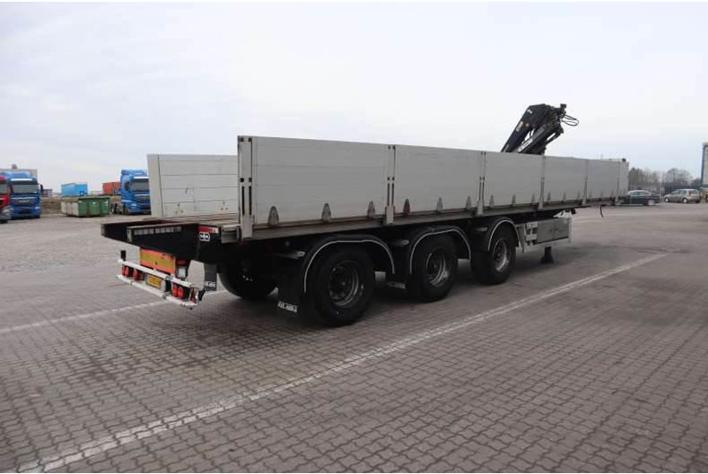 Van Hool Cranetrailer/Krantrailer/Kranauflieger - 드롭사이드/ 플랫베드 세미 트레일러 : 사진 3 Van Hool Cranetrailer/Krantrailer/Kranauflieger - 드롭사이드/ 플랫베드 세미 트레일러 : 사진 3
