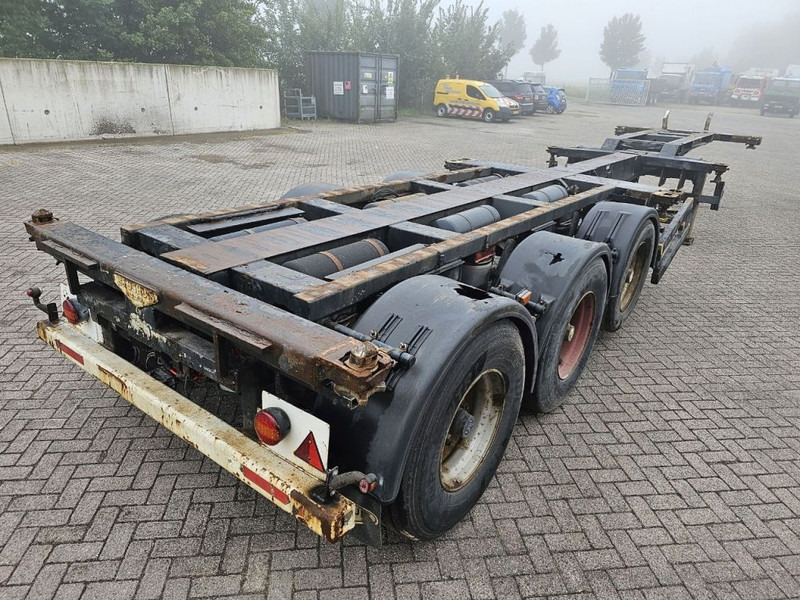 Broshuis MFCC Multi - Lifting axle - 2x20FT / 40FTHC / 45FTHC - 컨테이너 운반 장치/ 스와프 보디 세미 트레일러 : 사진 4 Broshuis MFCC Multi - Lifting axle - 2x20FT / 40FTHC / 45FTHC - 컨테이너 운반 장치/ 스와프 보디 세미 트레일러 : 사진 4