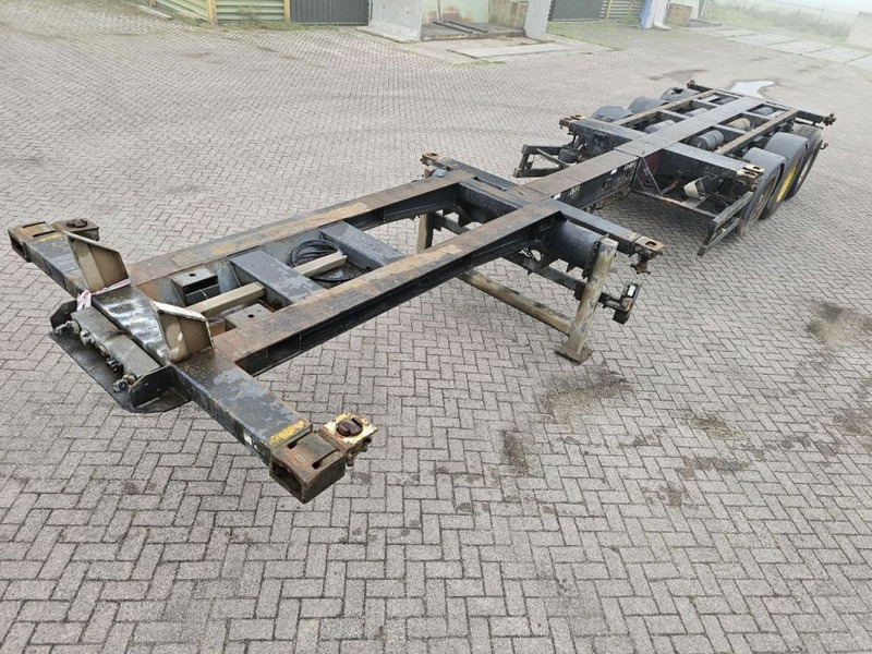 Broshuis MFCC Multi - Lifting axle - 2x20FT / 40FTHC / 45FTHC - 컨테이너 운반 장치/ 스와프 보디 세미 트레일러 : 사진 1 Broshuis MFCC Multi - Lifting axle - 2x20FT / 40FTHC / 45FTHC - 컨테이너 운반 장치/ 스와프 보디 세미 트레일러 : 사진 1