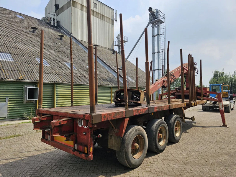 Doll 20T Crane - 6 meter extendable - 목재 세미 트레일러 : 사진 4 Doll 20T Crane - 6 meter extendable - 목재 세미 트레일러 : 사진 4