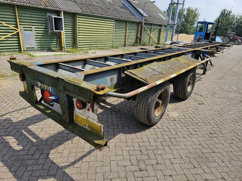 Fruehauf 2 axle - Steelspring - widespread - 컨테이너 운반 장치/ 스와프 보디 세미 트레일러 : 사진 4 Fruehauf 2 axle - Steelspring - widespread - 컨테이너 운반 장치/ 스와프 보디 세미 트레일러 : 사진 4