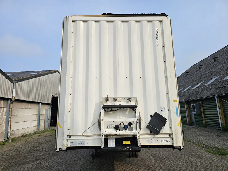 Krone SD - Roof demage - 커튼사이더 세미 트레일러 : 사진 2 Krone SD - Roof demage - 커튼사이더 세미 트레일러 : 사진 2