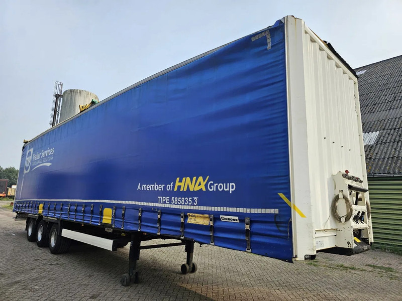 Krone SD - Roof demage - 커튼사이더 세미 트레일러 : 사진 3 Krone SD - Roof demage - 커튼사이더 세미 트레일러 : 사진 3