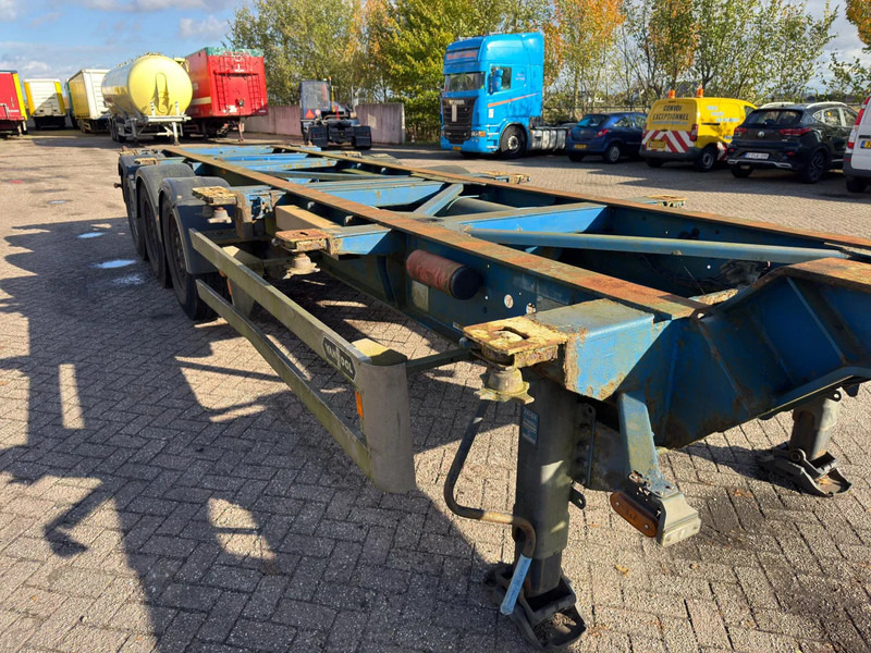 Van Hool 3B2018 - 45FT HC - 40FT HC - 2x 20FT HC - 새시 세미 트레일러 : 사진 4 Van Hool 3B2018 - 45FT HC - 40FT HC - 2x 20FT HC - 새시 세미 트레일러 : 사진 4