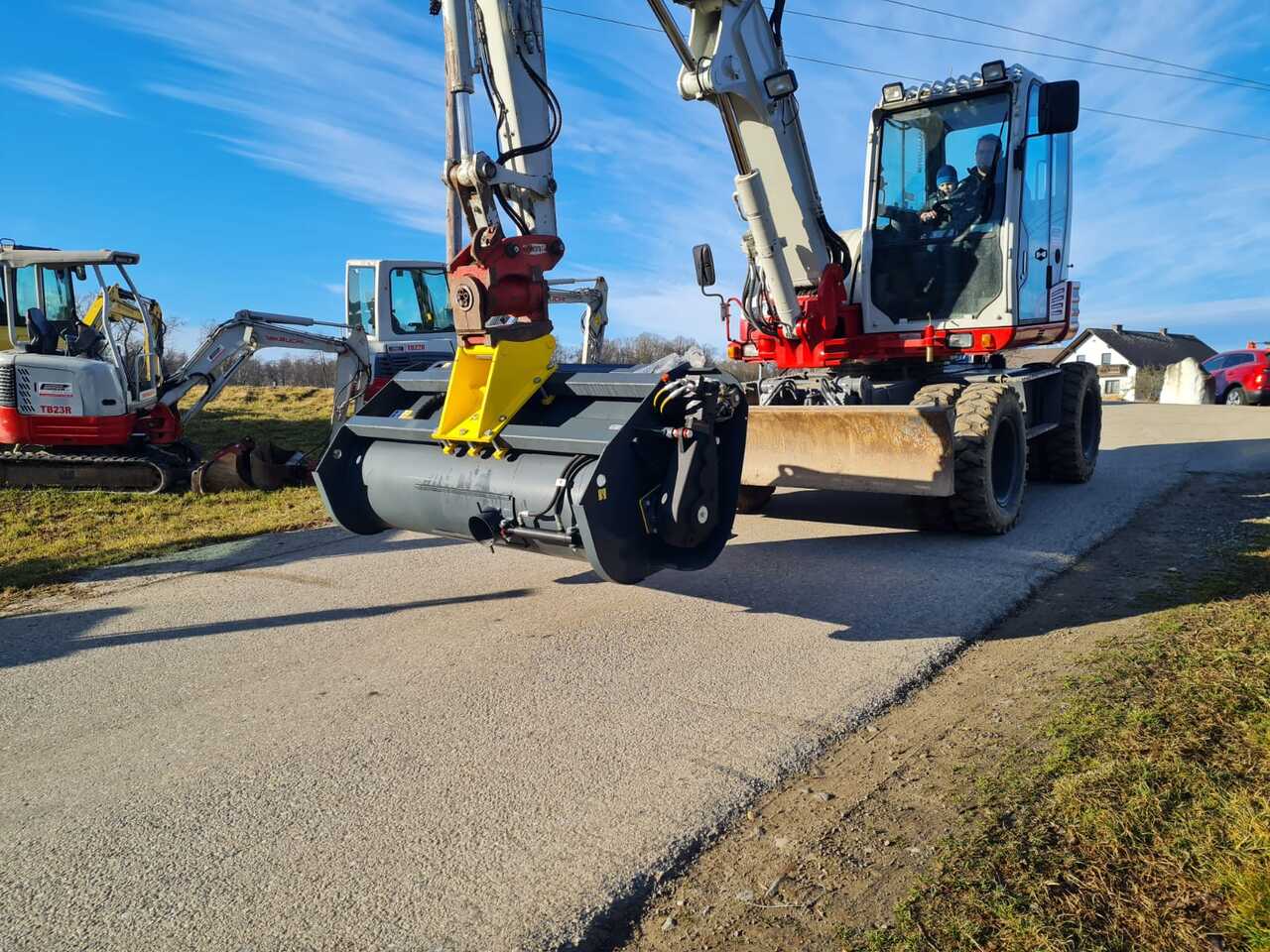 Concrete mixing bucket 180 cm for Excavator - 버킷 크롤러 굴삭기 용 : 사진 4 Concrete mixing bucket 180 cm for Excavator - 버킷 크롤러 굴삭기 용 : 사진 4