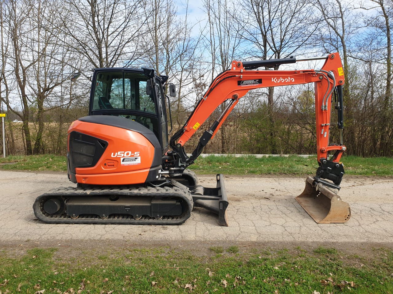 KUBOTA U 50-5 - 미니 굴삭기 : 사진 2 KUBOTA U 50-5 - 미니 굴삭기 : 사진 2