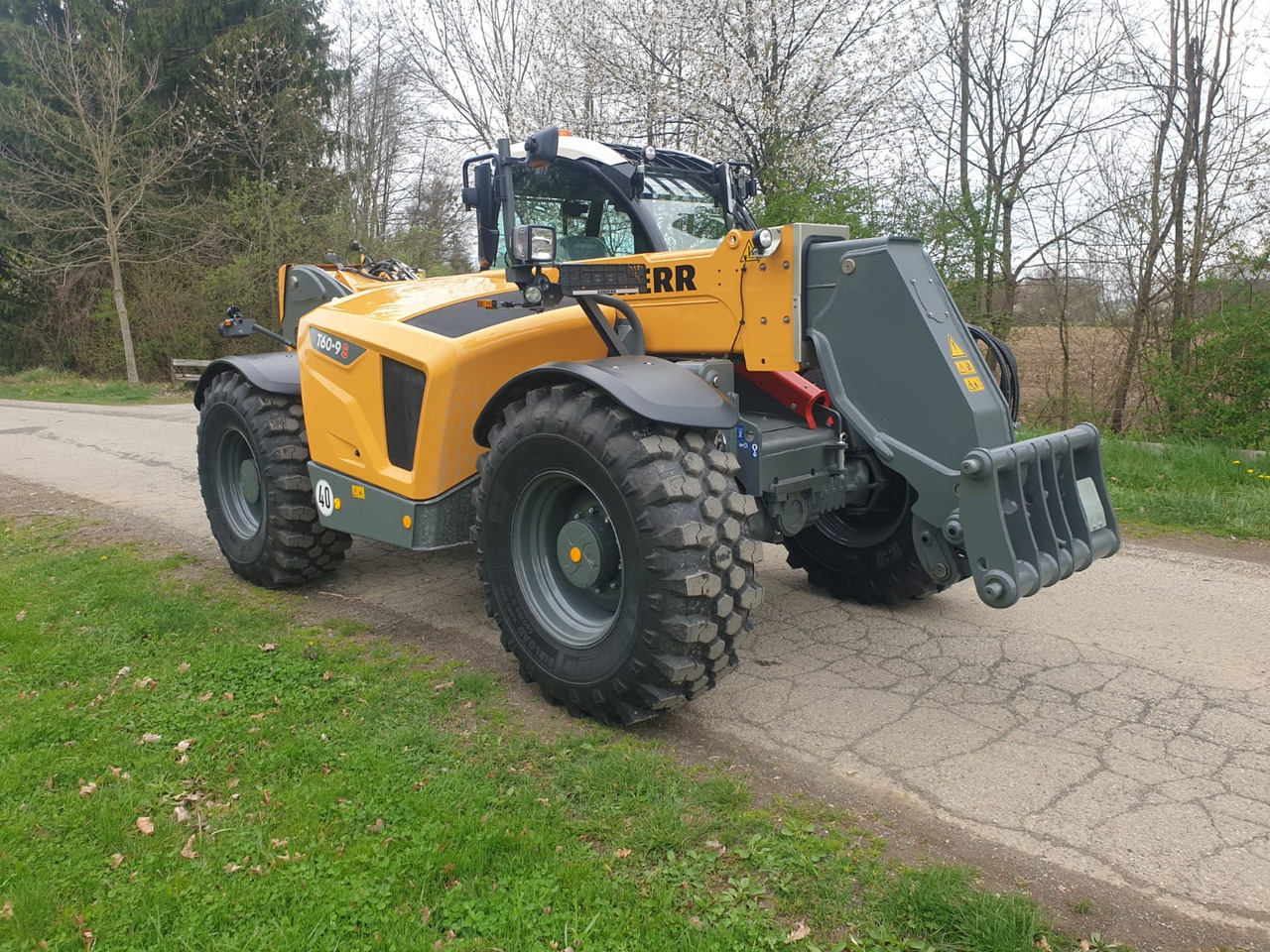 LIEBHERR T 60-9s - 텔레스코픽 핸들러 : 사진 5 LIEBHERR T 60-9s - 텔레스코픽 핸들러 : 사진 5