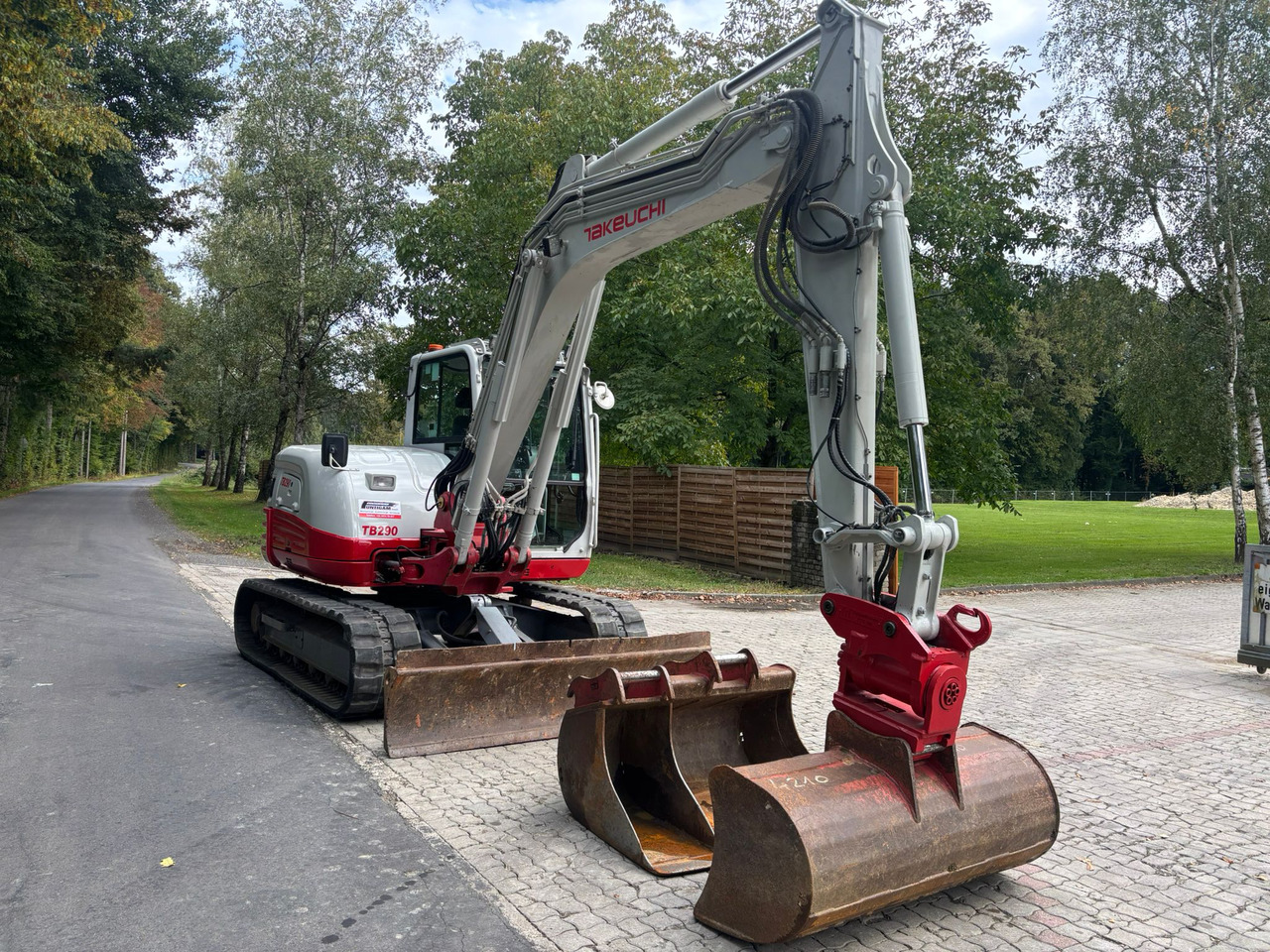 TAKEUCHI TB 290 - 미니 굴삭기 : 사진 4 TAKEUCHI TB 290 - 미니 굴삭기 : 사진 4
